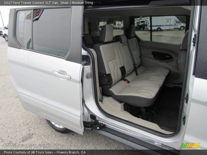 Rear Seat of 2017 Transit Connect XLT Van