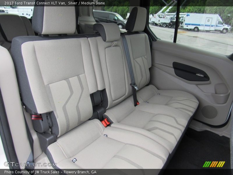 Rear Seat of 2017 Transit Connect XLT Van