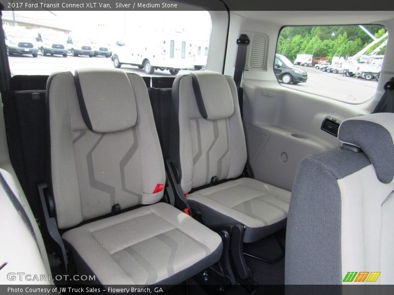 Rear Seat of 2017 Transit Connect XLT Van
