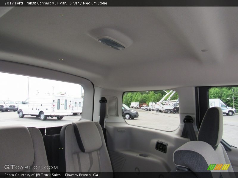 Silver / Medium Stone 2017 Ford Transit Connect XLT Van