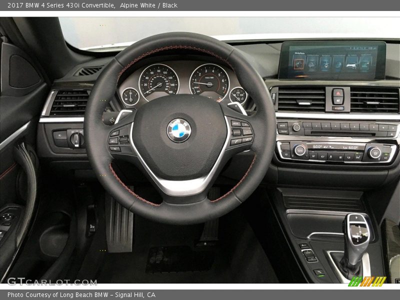 Dashboard of 2017 4 Series 430i Convertible