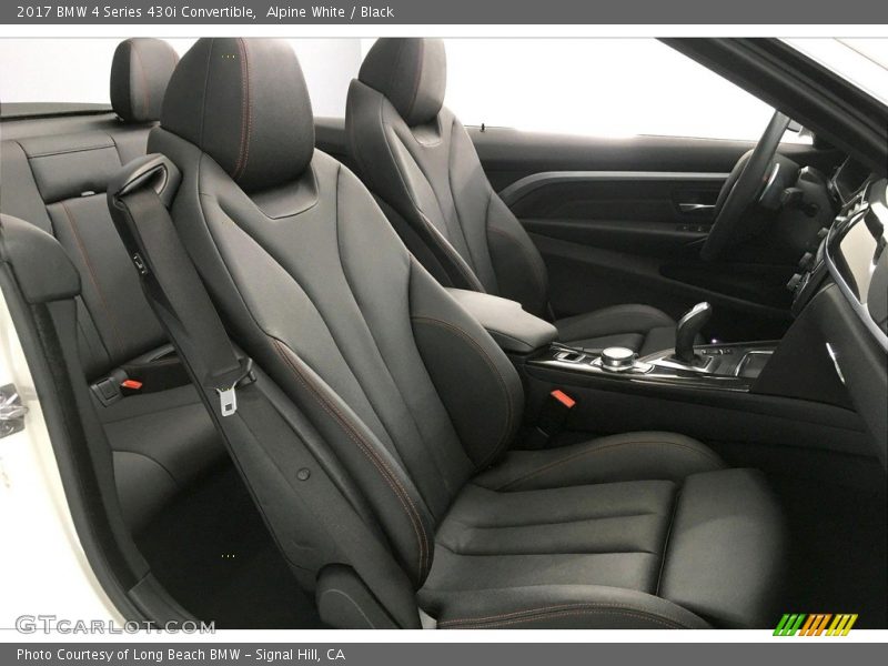 Alpine White / Black 2017 BMW 4 Series 430i Convertible