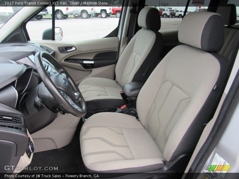 Front Seat of 2017 Transit Connect XLT Van