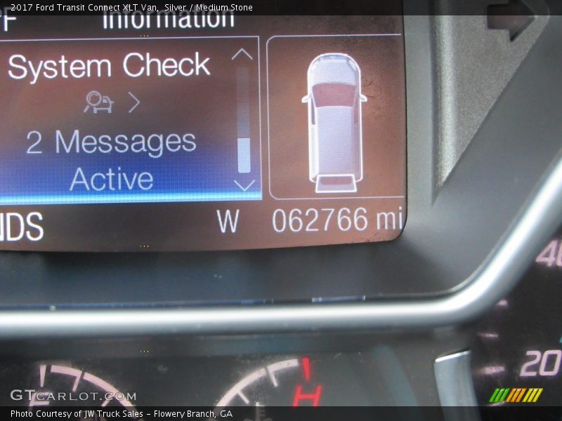 Silver / Medium Stone 2017 Ford Transit Connect XLT Van