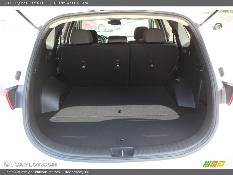 Quartz White / Black 2020 Hyundai Santa Fe SEL