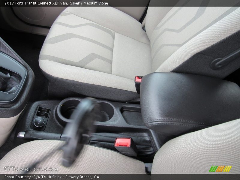 Silver / Medium Stone 2017 Ford Transit Connect XLT Van