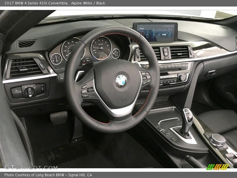 Alpine White / Black 2017 BMW 4 Series 430i Convertible