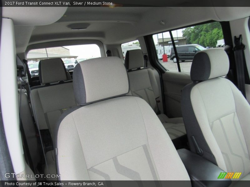 Silver / Medium Stone 2017 Ford Transit Connect XLT Van