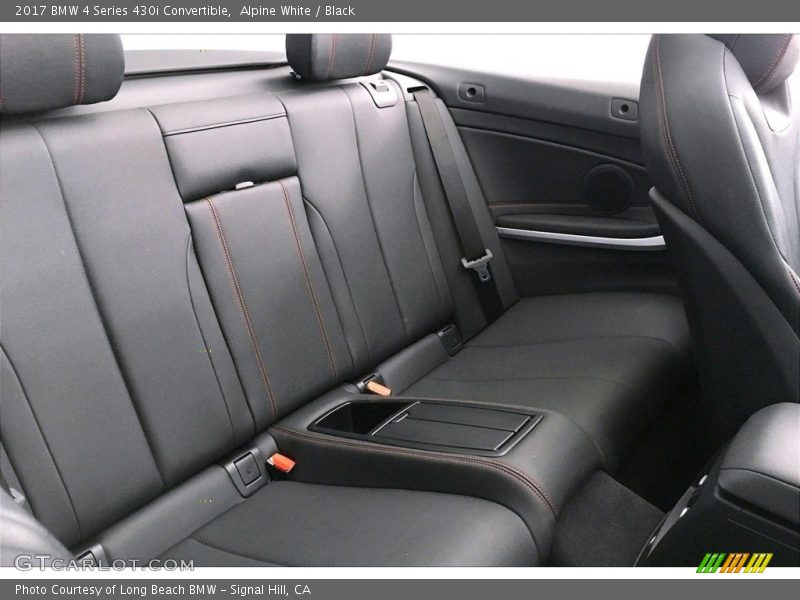 Alpine White / Black 2017 BMW 4 Series 430i Convertible