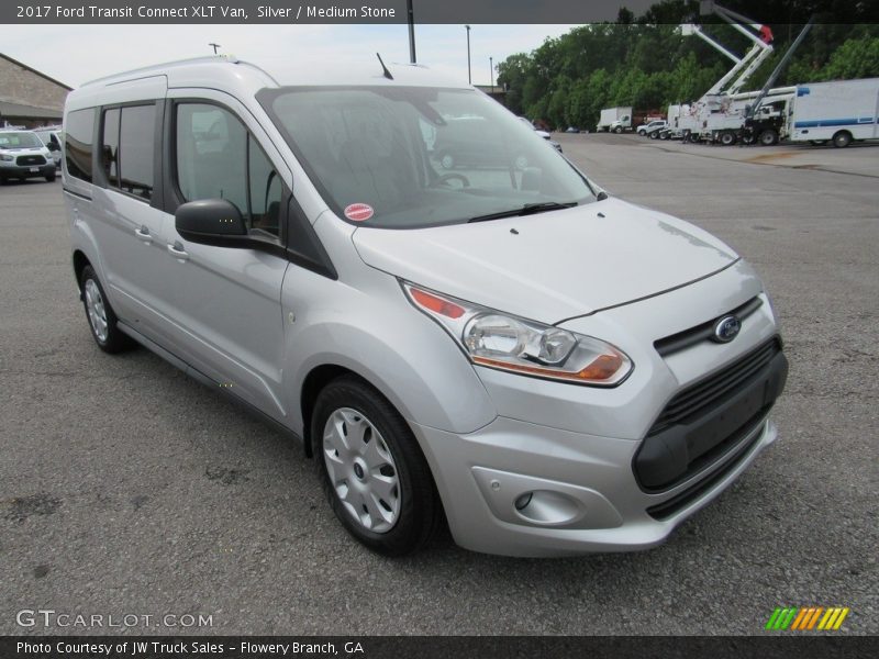  2017 Transit Connect XLT Van Silver