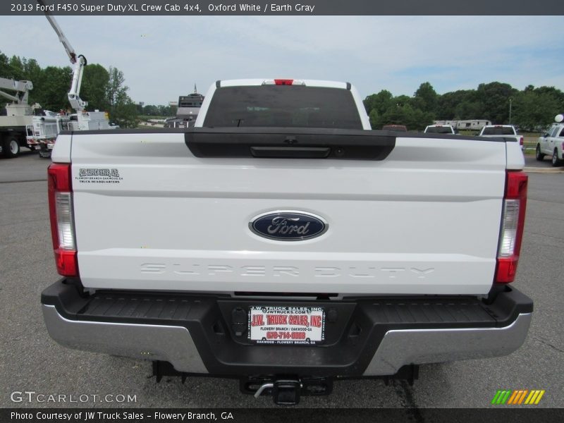 Oxford White / Earth Gray 2019 Ford F450 Super Duty XL Crew Cab 4x4