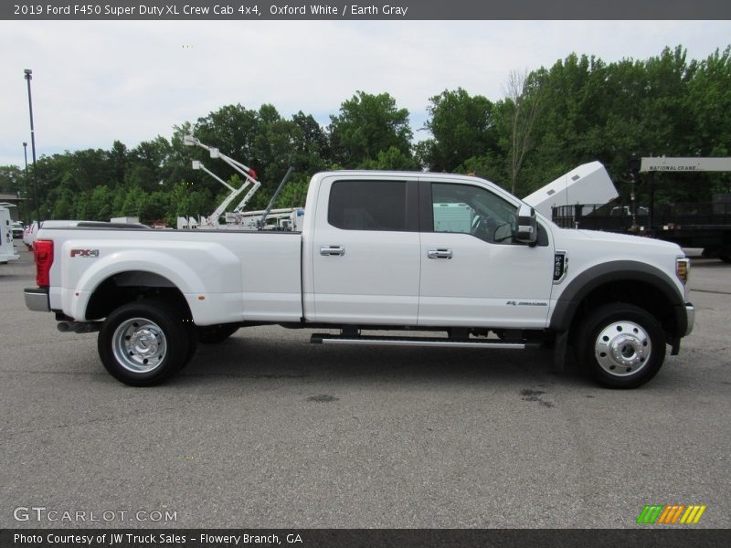 Oxford White / Earth Gray 2019 Ford F450 Super Duty XL Crew Cab 4x4