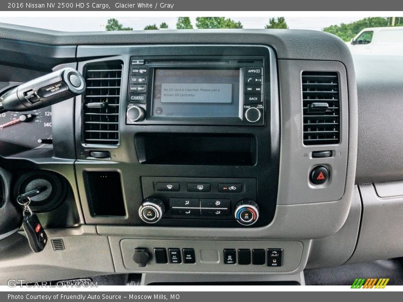 Controls of 2016 NV 2500 HD S Cargo