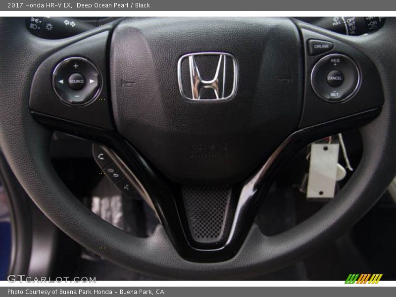 Deep Ocean Pearl / Black 2017 Honda HR-V LX
