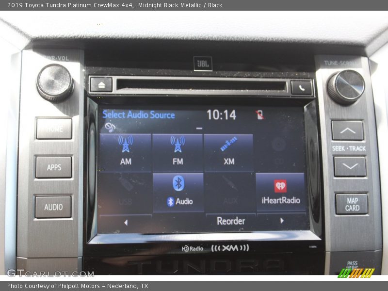 Midnight Black Metallic / Black 2019 Toyota Tundra Platinum CrewMax 4x4