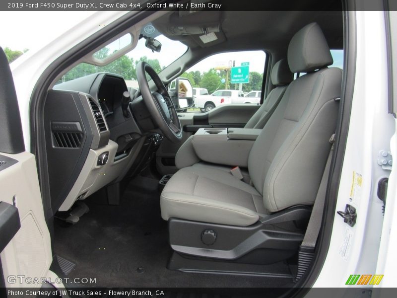 Oxford White / Earth Gray 2019 Ford F450 Super Duty XL Crew Cab 4x4