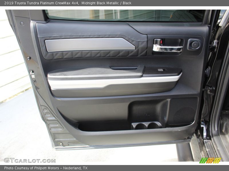Midnight Black Metallic / Black 2019 Toyota Tundra Platinum CrewMax 4x4