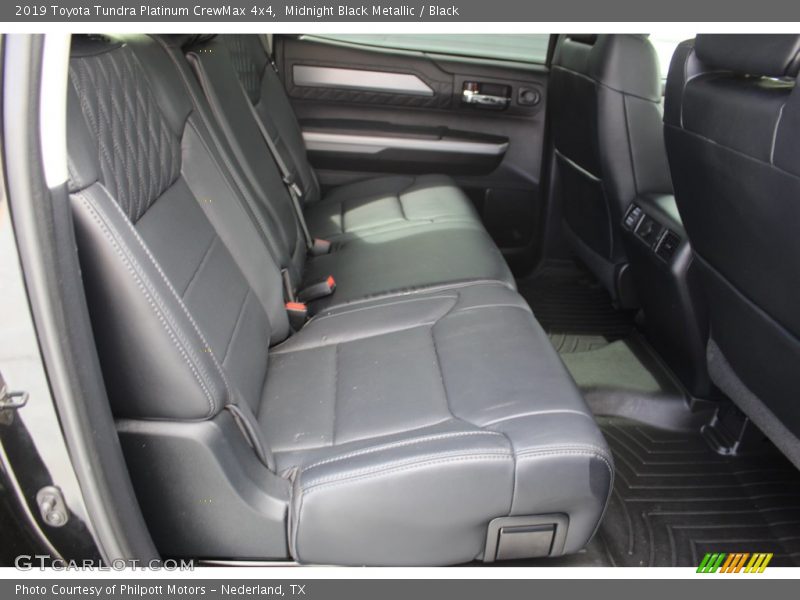 Midnight Black Metallic / Black 2019 Toyota Tundra Platinum CrewMax 4x4