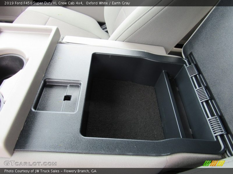 Oxford White / Earth Gray 2019 Ford F450 Super Duty XL Crew Cab 4x4