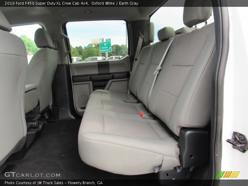 Oxford White / Earth Gray 2019 Ford F450 Super Duty XL Crew Cab 4x4