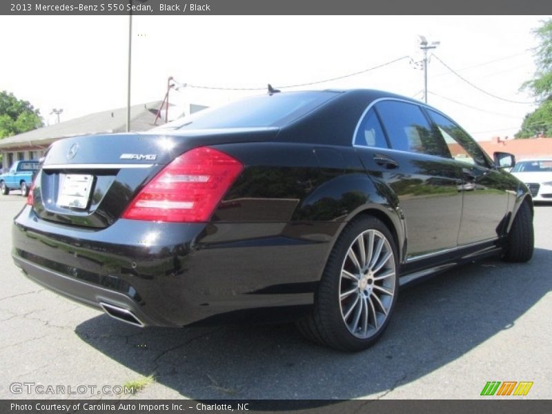 Black / Black 2013 Mercedes-Benz S 550 Sedan