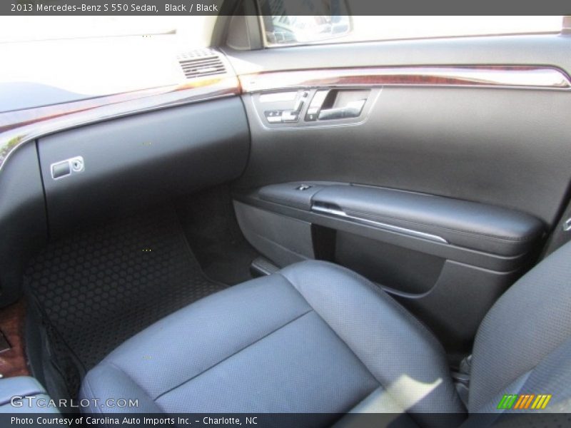Black / Black 2013 Mercedes-Benz S 550 Sedan