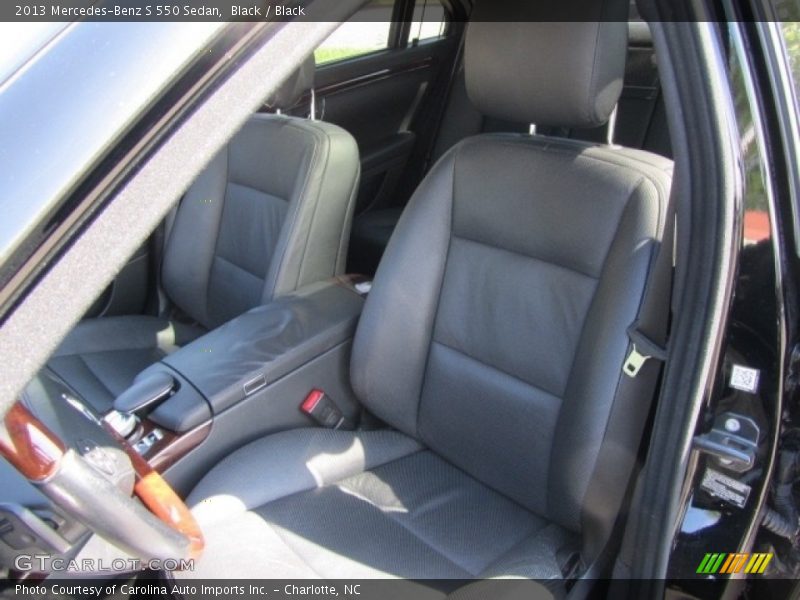 Black / Black 2013 Mercedes-Benz S 550 Sedan