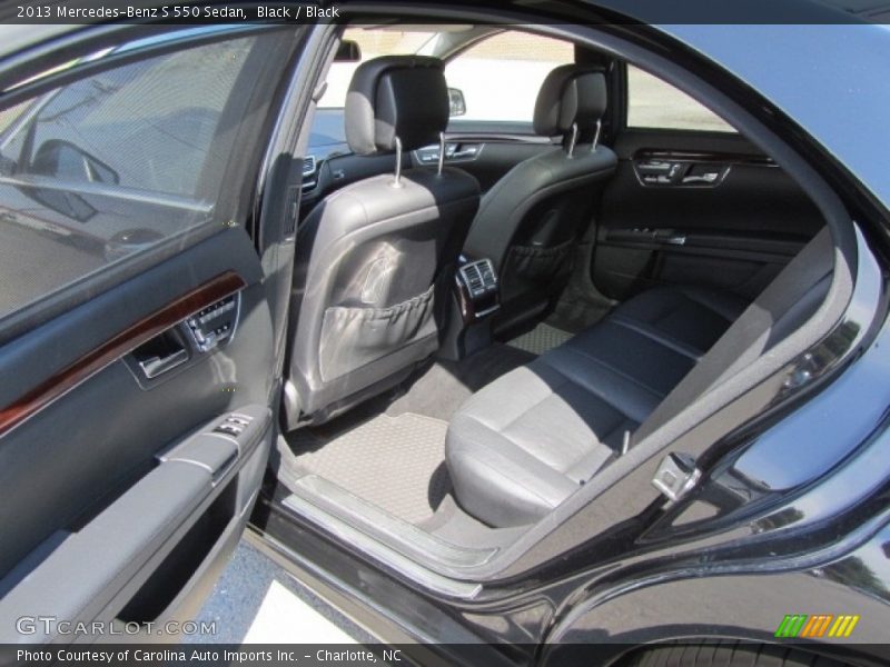 Black / Black 2013 Mercedes-Benz S 550 Sedan