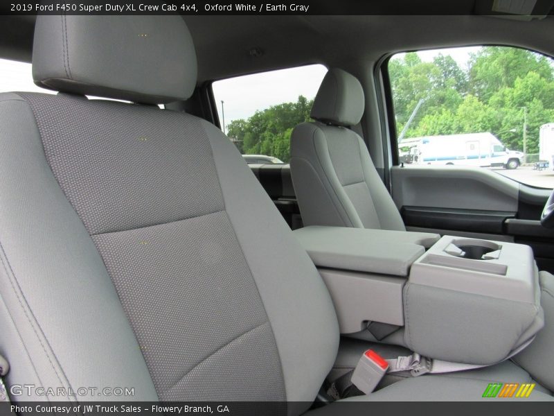 Oxford White / Earth Gray 2019 Ford F450 Super Duty XL Crew Cab 4x4