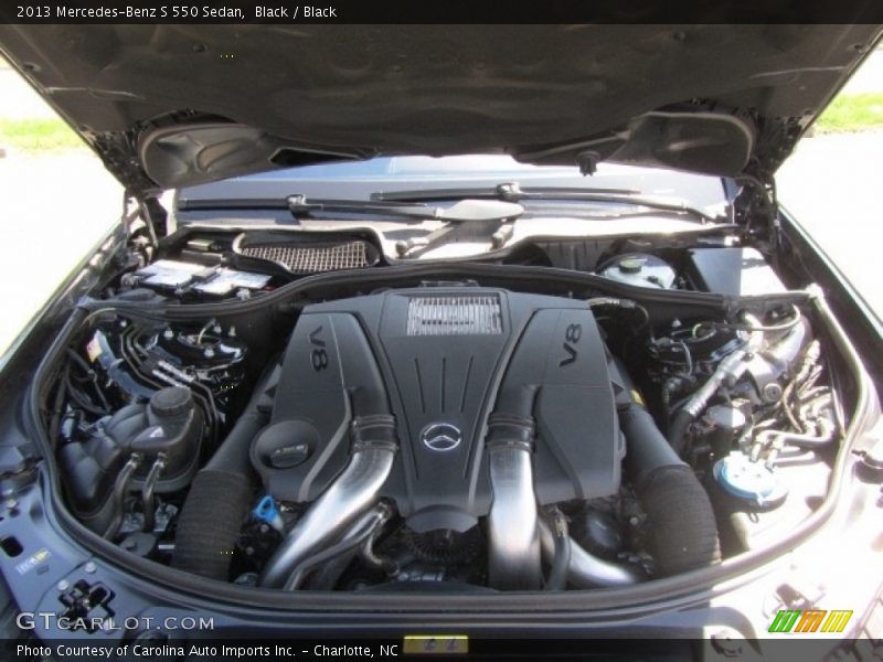 Black / Black 2013 Mercedes-Benz S 550 Sedan