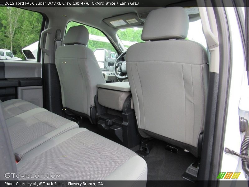 Oxford White / Earth Gray 2019 Ford F450 Super Duty XL Crew Cab 4x4