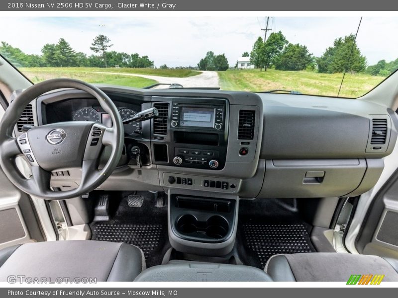 Glacier White / Gray 2016 Nissan NV 2500 HD SV Cargo