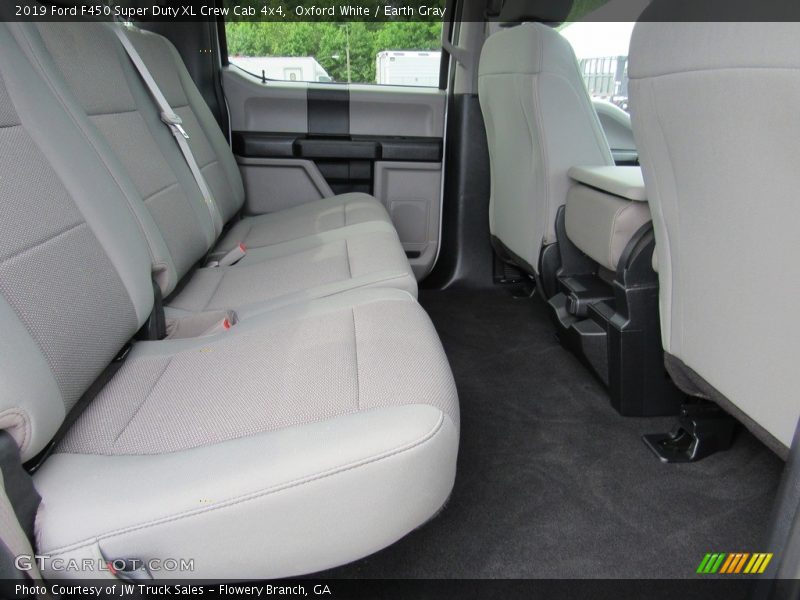 Oxford White / Earth Gray 2019 Ford F450 Super Duty XL Crew Cab 4x4