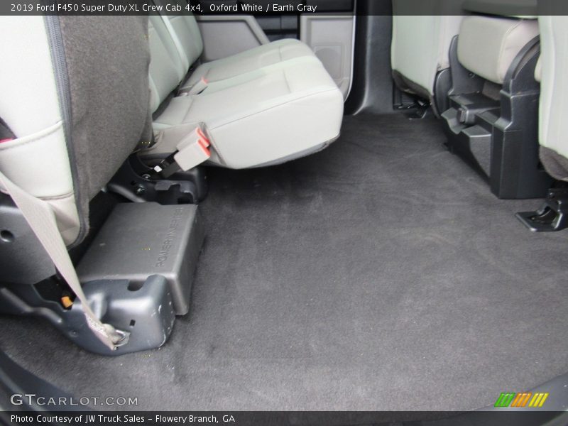 Oxford White / Earth Gray 2019 Ford F450 Super Duty XL Crew Cab 4x4