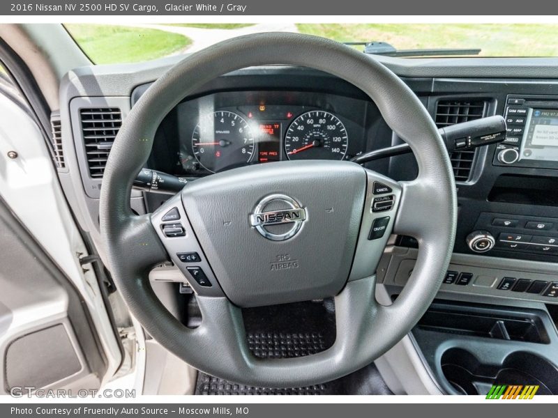 Glacier White / Gray 2016 Nissan NV 2500 HD SV Cargo