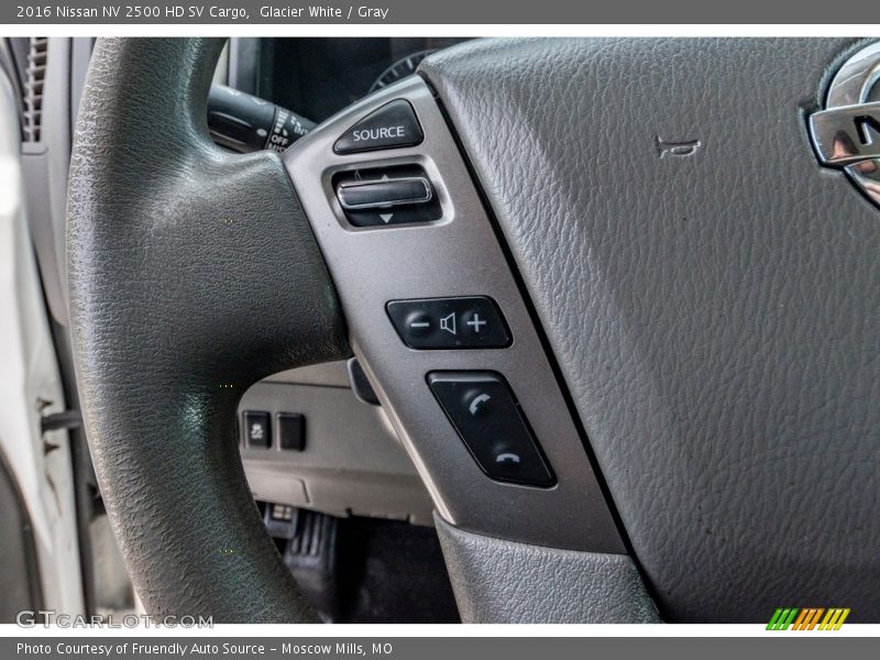 Glacier White / Gray 2016 Nissan NV 2500 HD SV Cargo