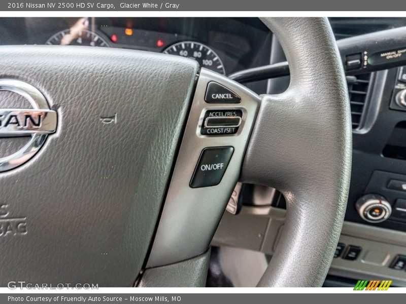 Glacier White / Gray 2016 Nissan NV 2500 HD SV Cargo