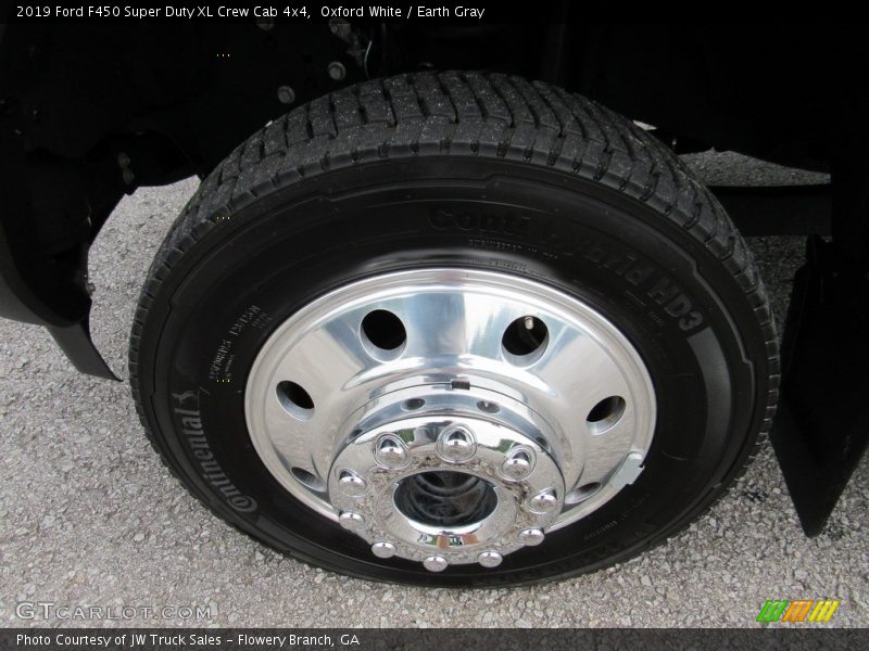 Oxford White / Earth Gray 2019 Ford F450 Super Duty XL Crew Cab 4x4
