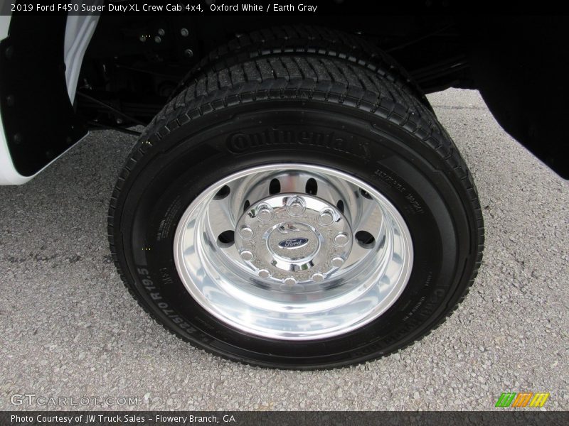 Oxford White / Earth Gray 2019 Ford F450 Super Duty XL Crew Cab 4x4