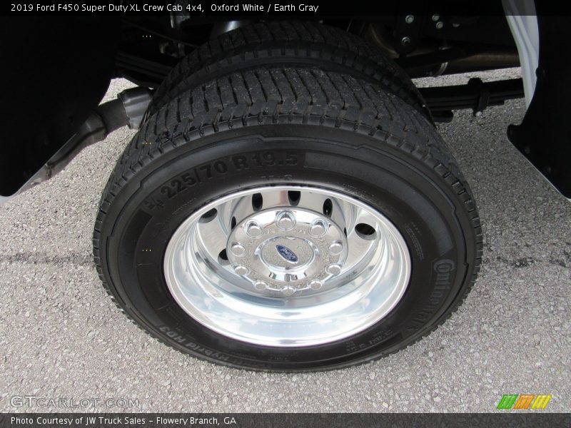 Oxford White / Earth Gray 2019 Ford F450 Super Duty XL Crew Cab 4x4