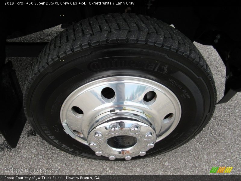 Oxford White / Earth Gray 2019 Ford F450 Super Duty XL Crew Cab 4x4