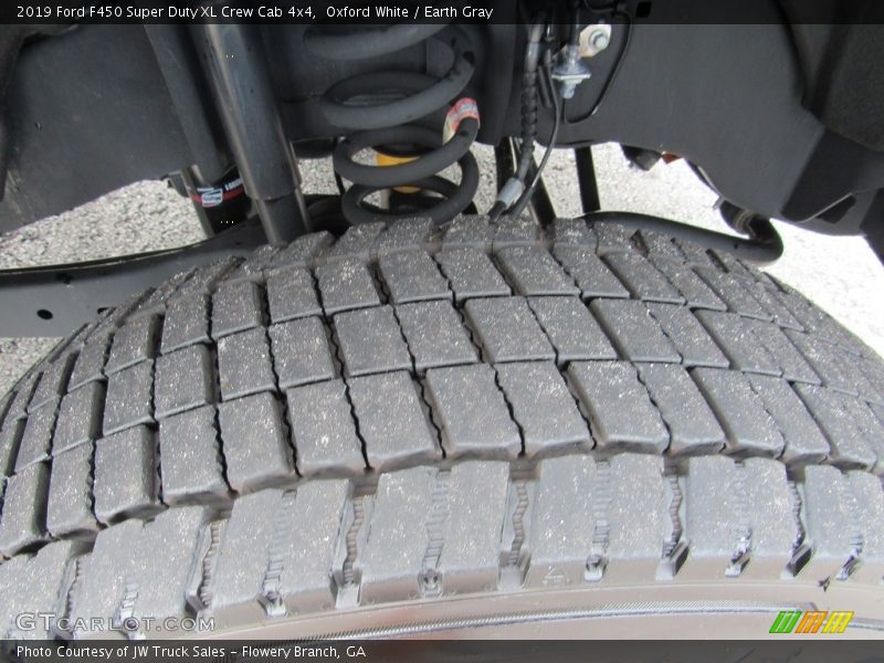 Oxford White / Earth Gray 2019 Ford F450 Super Duty XL Crew Cab 4x4