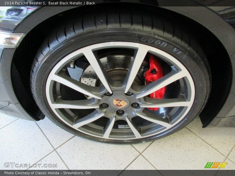 Basalt Black Metallic / Black 2014 Porsche Boxster S