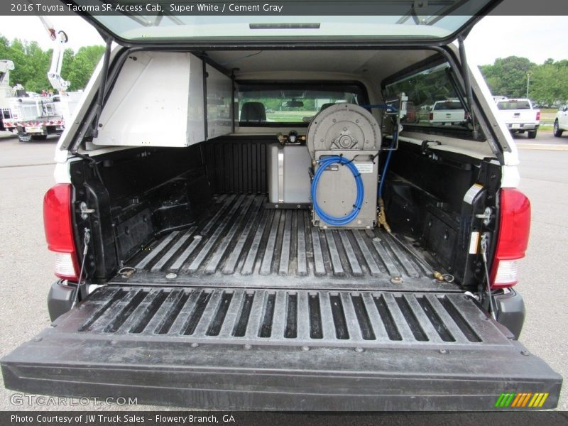Super White / Cement Gray 2016 Toyota Tacoma SR Access Cab