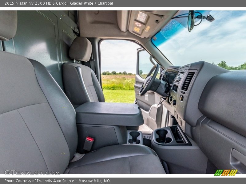 Glacier White / Charcoal 2015 Nissan NV 2500 HD S Cargo