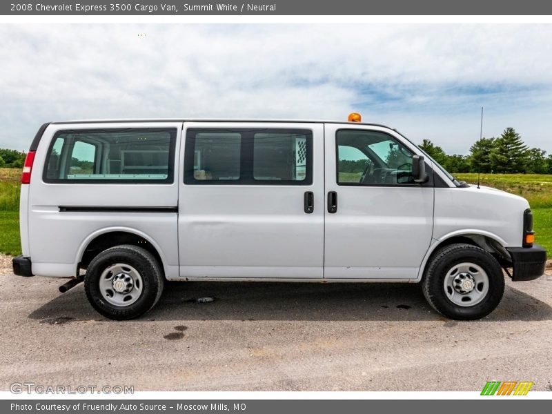 Summit White / Neutral 2008 Chevrolet Express 3500 Cargo Van