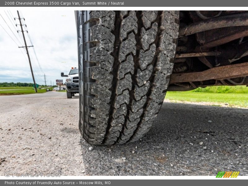 Summit White / Neutral 2008 Chevrolet Express 3500 Cargo Van