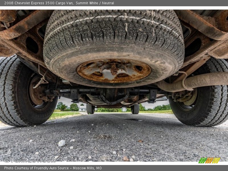 Summit White / Neutral 2008 Chevrolet Express 3500 Cargo Van