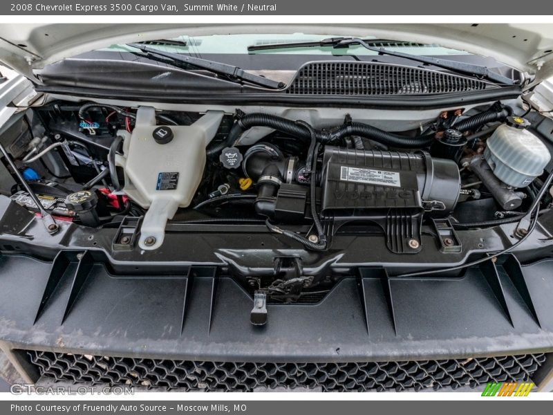 Summit White / Neutral 2008 Chevrolet Express 3500 Cargo Van