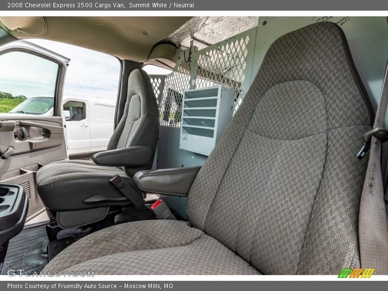 Summit White / Neutral 2008 Chevrolet Express 3500 Cargo Van